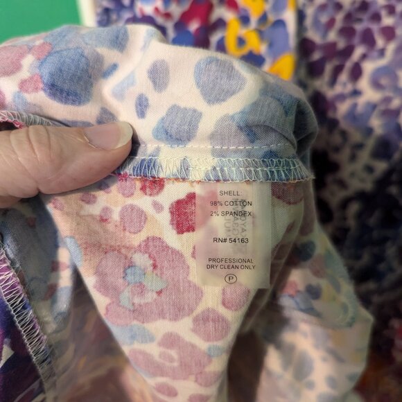 Calvin Klein multi color dress size 20 - Picture 3 of 9